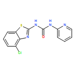 Urea, N-(4-chloro-2-benzothiazolyl)-N'-2-pyridinyl-