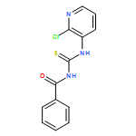 Benzamide, N-[[(2-chloro-3-pyridinyl)amino]thioxomethyl]-