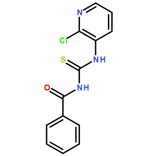 Benzamide, N-[[(2-chloro-3-pyridinyl)amino]thioxomethyl]-