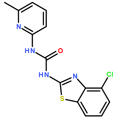 Urea, N-(4-chloro-2-benzothiazolyl)-N'-(6-methyl-2-pyridinyl)-