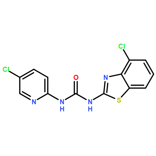 Urea, N-(4-chloro-2-benzothiazolyl)-N'-(5-chloro-2-pyridinyl)-