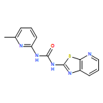 Urea, N-(6-methyl-2-pyridinyl)-N'-thiazolo[5,4-b]pyridin-2-yl-