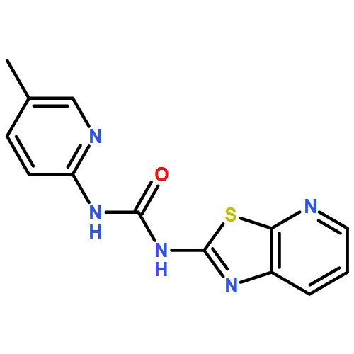 Urea, N-(5-methyl-2-pyridinyl)-N'-thiazolo[5,4-b]pyridin-2-yl-