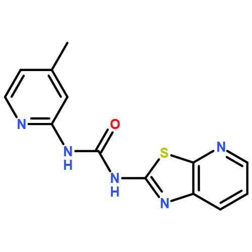 Urea, N-(4-methyl-2-pyridinyl)-N'-thiazolo[5,4-b]pyridin-2-yl-