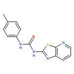 Urea, N-(4-methylphenyl)-N'-thiazolo[5,4-b]pyridin-2-yl-