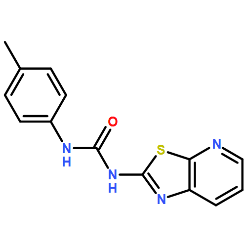 Urea, N-(4-methylphenyl)-N'-thiazolo[5,4-b]pyridin-2-yl-