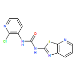 Urea, N-(2-chloro-3-pyridinyl)-N'-thiazolo[5,4-b]pyridin-2-yl-