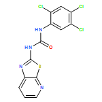 Urea, N-thiazolo[5,4-b]pyridin-2-yl-N'-(2,4,5-trichlorophenyl)-