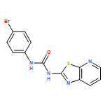 Urea, N-(4-bromophenyl)-N'-thiazolo[5,4-b]pyridin-2-yl-