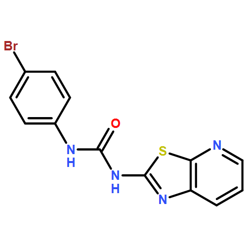 Urea, N-(4-bromophenyl)-N'-thiazolo[5,4-b]pyridin-2-yl-