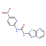 Urea, N-(5-nitro-2-pyridinyl)-N'-thiazolo[5,4-b]pyridin-2-yl-