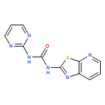 Urea, N-2-pyrimidinyl-N'-thiazolo[5,4-b]pyridin-2-yl-