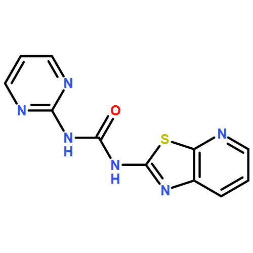 Urea, N-2-pyrimidinyl-N'-thiazolo[5,4-b]pyridin-2-yl-