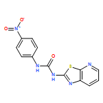 Urea, N-(4-nitrophenyl)-N'-thiazolo[5,4-b]pyridin-2-yl-