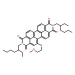 Anthra[2,1,9-def:6,5,10-d'e'f']diisoquinoline-1,3,8,10(2H,9H)-tetrone, 2,9-bis(2-ethylhexyl)-5-(2-methoxyethoxy)-