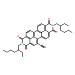 Anthra[2,1,9-def:6,5,10-d'e'f']diisoquinoline-5-carbonitrile, 2,9-bis(2-ethylhexyl)-1,2,3,8,9,10-hexahydro-1,3,8,10-tetraoxo-