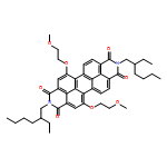 Anthra[2,1,9-def:6,5,10-d'e'f']diisoquinoline-1,3,8,10(2H,9H)-tetrone, 2,9-bis(2-ethylhexyl)-5,13-bis(2-methoxyethoxy)-