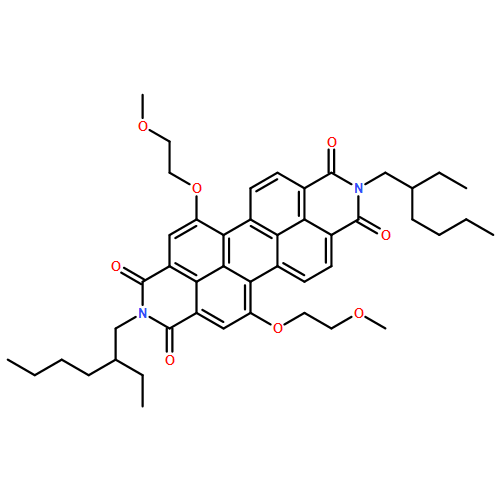 Anthra[2,1,9-def:6,5,10-d'e'f']diisoquinoline-1,3,8,10(2H,9H)-tetrone, 2,9-bis(2-ethylhexyl)-5,13-bis(2-methoxyethoxy)-