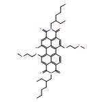 Anthra[2,1,9-def:6,5,10-d'e'f']diisoquinoline-1,3,8,10(2H,9H)-tetrone, 6-bromo-2,9-bis(2-ethylhexyl)-5,12-bis(2-methoxyethoxy)-