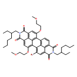 Anthra[2,1,9-def:6,5,10-d'e'f']diisoquinoline-1,3,8,10(2H,9H)-tetrone, 5-bromo-2,9-bis(2-ethylhexyl)-6,12-bis(2-methoxyethoxy)-