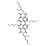 Anthra[2,1,9-def:6,5,10-d'e'f']diisoquinoline-1,3,8,10(2H,9H)-tetrone, 5,12-dibromo-2,9-bis(2-ethylhexyl)-6,13-bis(2-methoxyethoxy)-