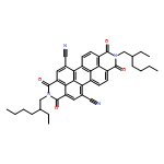 Anthra[2,1,9-def:6,5,10-d'e'f']diisoquinoline-5,13-dicarbonitrile, 2,9-bis(2-ethylhexyl)-1,2,3,8,9,10-hexahydro-1,3,8,10-tetraoxo-