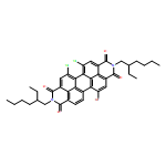 Anthra[2,1,9-def:6,5,10-d'e'f']diisoquinoline-1,3,8,10(2H,9H)-tetrone, 12-bromo-5,6-dichloro-2,9-bis(2-ethylhexyl)-