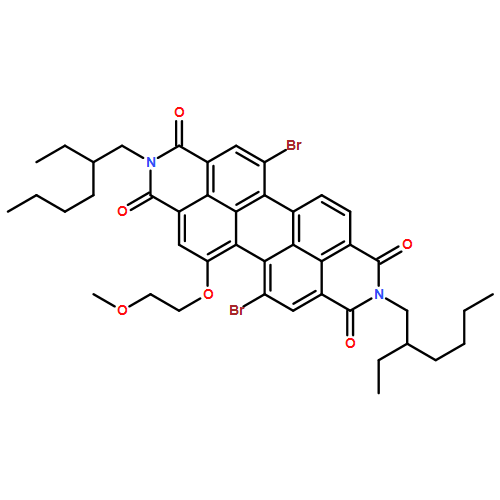 Anthra[2,1,9-def:6,5,10-d'e'f']diisoquinoline-1,3,8,10(2H,9H)-tetrone, 5,12-dibromo-2,9-bis(2-ethylhexyl)-6-(2-methoxyethoxy)-