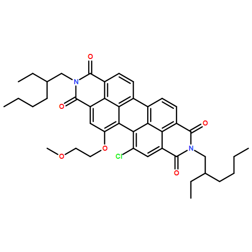 Anthra[2,1,9-def:6,5,10-d'e'f']diisoquinoline-1,3,8,10(2H,9H)-tetrone, 5-chloro-2,9-bis(2-ethylhexyl)-6-(2-methoxyethoxy)-