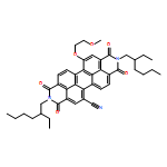 Anthra[2,1,9-def:6,5,10-d'e'f']diisoquinoline-5-carbonitrile, 2,9-bis(2-ethylhexyl)-1,2,3,8,9,10-hexahydro-12-(2-methoxyethoxy)-1,3,8,10-tetraoxo-