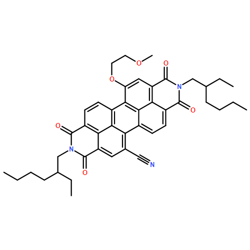 Anthra[2,1,9-def:6,5,10-d'e'f']diisoquinoline-5-carbonitrile, 2,9-bis(2-ethylhexyl)-1,2,3,8,9,10-hexahydro-12-(2-methoxyethoxy)-1,3,8,10-tetraoxo-