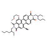 Anthra[2,1,9-def:6,5,10-d'e'f']diisoquinoline-5-carbonitrile, 2,9-bis(2-ethylhexyl)-1,2,3,8,9,10-hexahydro-13-(2-methoxyethoxy)-1,3,8,10-tetraoxo-