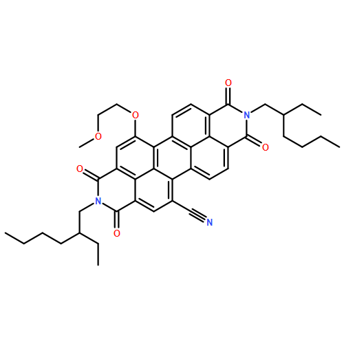 Anthra[2,1,9-def:6,5,10-d'e'f']diisoquinoline-5-carbonitrile, 2,9-bis(2-ethylhexyl)-1,2,3,8,9,10-hexahydro-13-(2-methoxyethoxy)-1,3,8,10-tetraoxo-