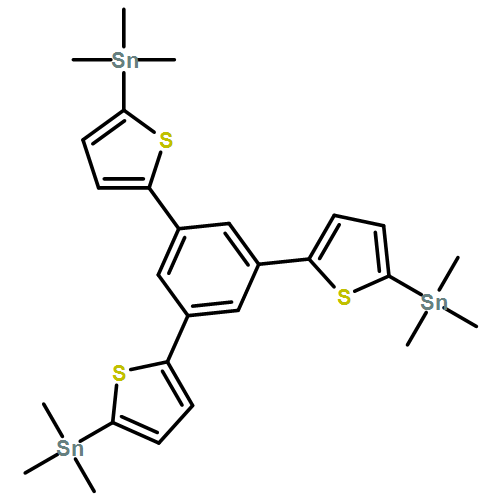 Stannane, 1,1',1''-(1,3,5-benzenetriyltri-5,2-thiophenediyl)tris[1,1,1-trimethyl-