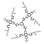 Stannane, 1,1',1''-[1,3,5-benzenetriyltris[2,4-thiophenediyl[4,8-bis[5-(2-ethylhexyl)-2-thienyl]benzo[1,2-b:4,5-b']dithiophene-6,2-diyl]]]tris[1,1,1-trimethyl-