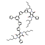 Pyrrolo[3,4-c]pyrrole-1,4-dione, 3,3'-[[5-(2-thienyl)-1,3-phenylene]bis([2,2'-bithiophene]-5',5-diyl)]bis[2,5-bis(2-ethylhexyl)-2,5-dihydro-6-(2-thienyl)-