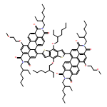 Anthra[2,1,9-def:6,5,10-d'e'f']diisoquinoline-1,3,8,10(2H,9H)-tetrone, 5,5'-[4,8-bis[(2-ethylhexyl)oxy]benzo[1,2-b:4,5-b']dithiophene-2,6-diyl]bis[2,9-bis(2-ethylhexyl)-13-(2-methoxyethoxy)-