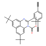 1H-Perimidine-1-carboxylic acid, 2-(2,5-diethynylphenyl)-5,8-bis(1,1-dimethylethyl)-, 1,1-dimethylethyl ester