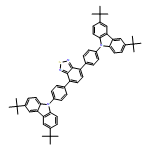 9H-Carbazole, 9,9'-(2,1,3-benzothiadiazole-4,7-diyldi-4,1-phenylene)bis[3,6-bis(1,1-dimethylethyl)-