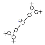 9H-Carbazole, 9,9'-[2,1,3-benzothiadiazole-4,7-diylbis(2,1-ethynediyl-4,1-phenylene)]bis[3,6-bis(1,1-dimethylethyl)-