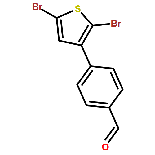 Benzaldehyde, 4-(2,5-dibromo-3-thienyl)-