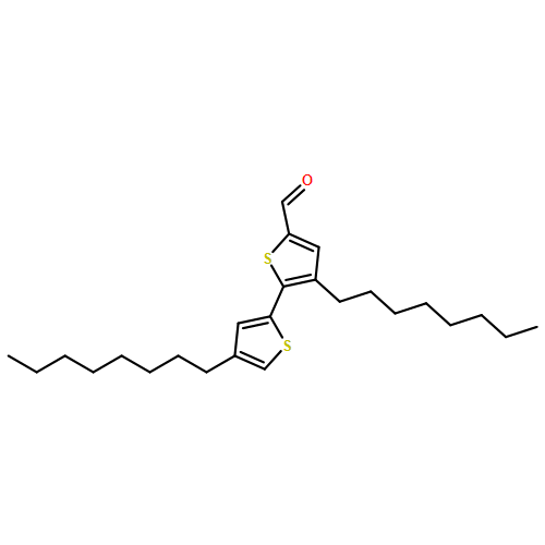 [2,2'-Bithiophene]-5-carboxaldehyde, 3,4'-dioctyl-