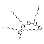 [2,2':5',2'':5'',2''':5''',2''''-Quinquethiophene]-5-carboxaldehyde, 3,3''',3'''',4'-tetraoctyl-