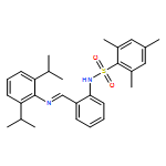 Benzenesulfonamide, N-[2-[[[2,6-bis(1-methylethyl)phenyl]imino]methyl]phenyl]-2,4,6-trimethyl-