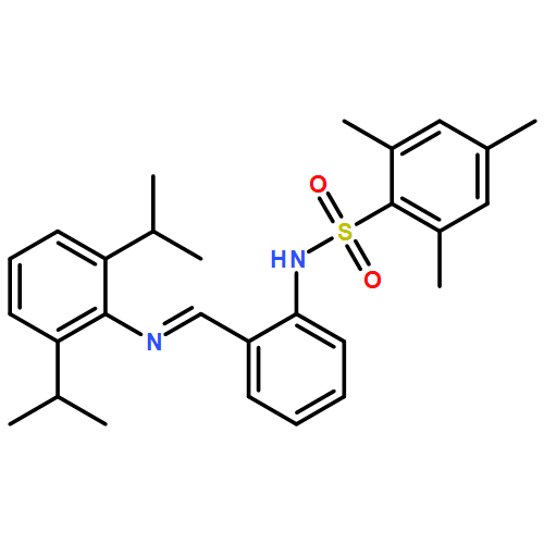 Benzenesulfonamide, N-[2-[[[2,6-bis(1-methylethyl)phenyl]imino]methyl]phenyl]-2,4,6-trimethyl-