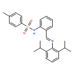 Benzenesulfonamide, N-[2-[[[2,6-bis(1-methylethyl)phenyl]imino]methyl]phenyl]-4-methyl-