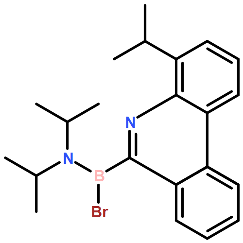 Boranamine, 1-[[[2,6-bis(1-methylethyl)phenyl]imino]phenylmethyl]-1-bromo-N,N-bis(1-methylethyl)-