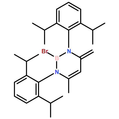 1,3,2-Diazaborine, 1,3-bis[2,6-bis(1-methylethyl)phenyl]-2-bromo-1,2,3,4-tetrahydro-6-methyl-4-methylene-