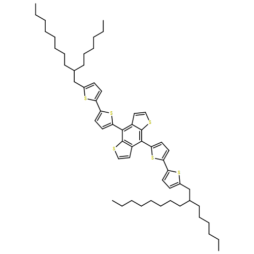 Benzo[1,2-b:4,5-b']dithiophene, 4,8-bis[5'-(2-hexyldecyl)[2,2'-bithiophen]-5-yl]-