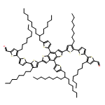 [2,2':5',2''-Terthiophene]-5-carboxaldehyde, 5'',5'''''-[4,8-bis[5-(2-hexyldecyl)-2-thienyl]benzo[1,2-b:4,5-b']dithiophene-2,6-diyl]bis[3,3''-dioctyl-